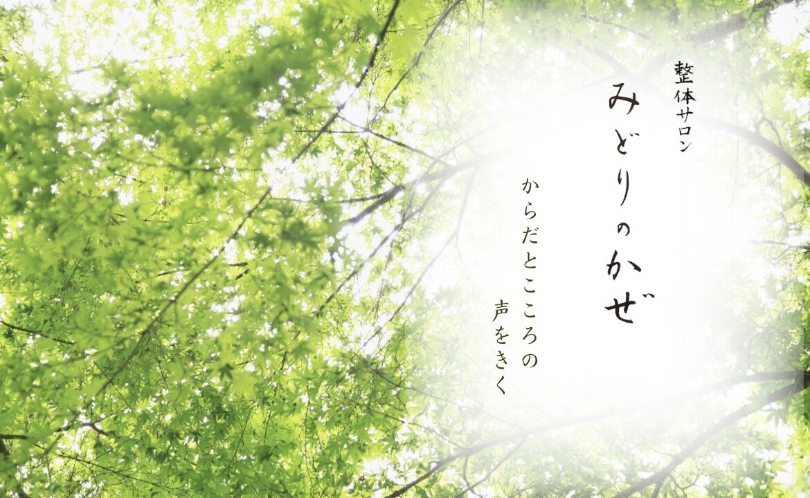 整体サロンみどりのかぜです🌿